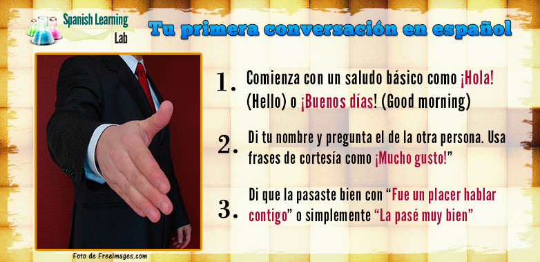 3 Pasos para tu Primera Conversación en Español - SpanishLearningLab